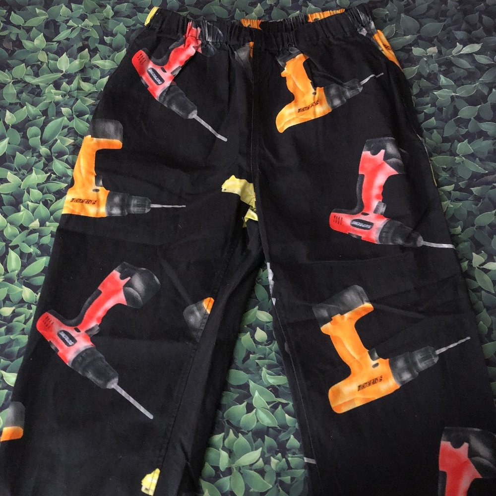 Supreme Drills Skate Pants Black